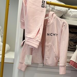 Givenchy Light Pink Kids Hoodie Set